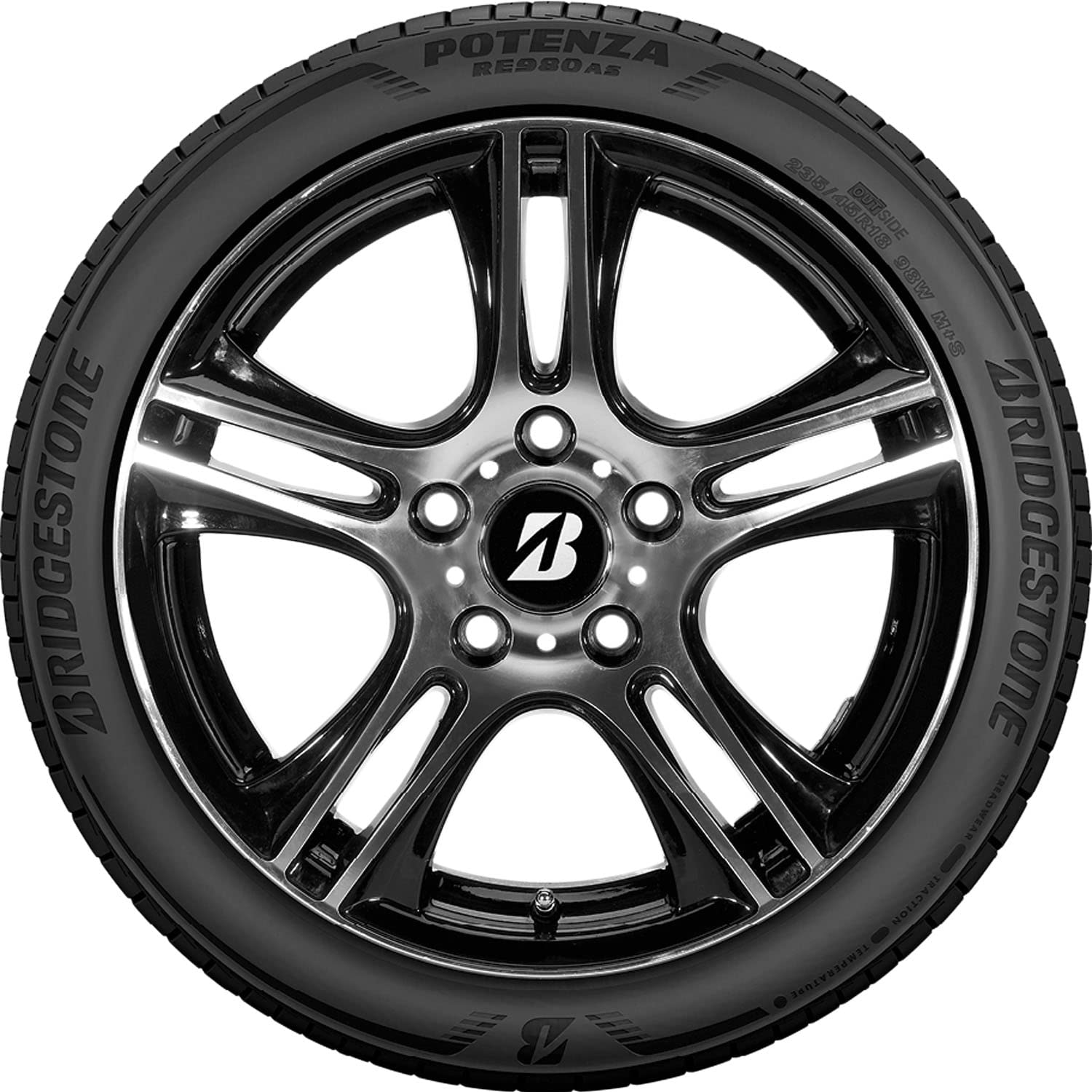 Amazon.com: Bridgestone Potenza RE980AS All-Season Ultra